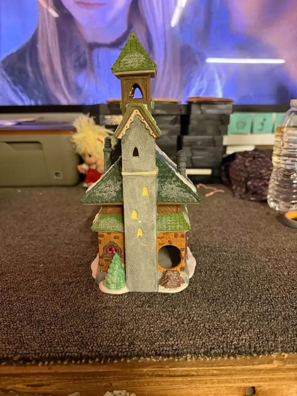 Department 56 North Pole Series North Pole Chapel 1993 Lighted Building